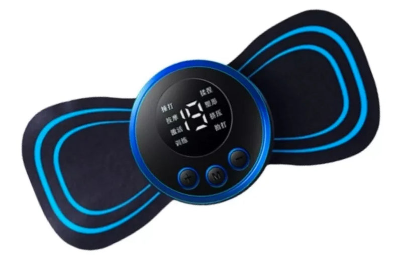 Mini massageador elétrico portátil EMS para alívio da dor muscular cervical - Neverdie Store