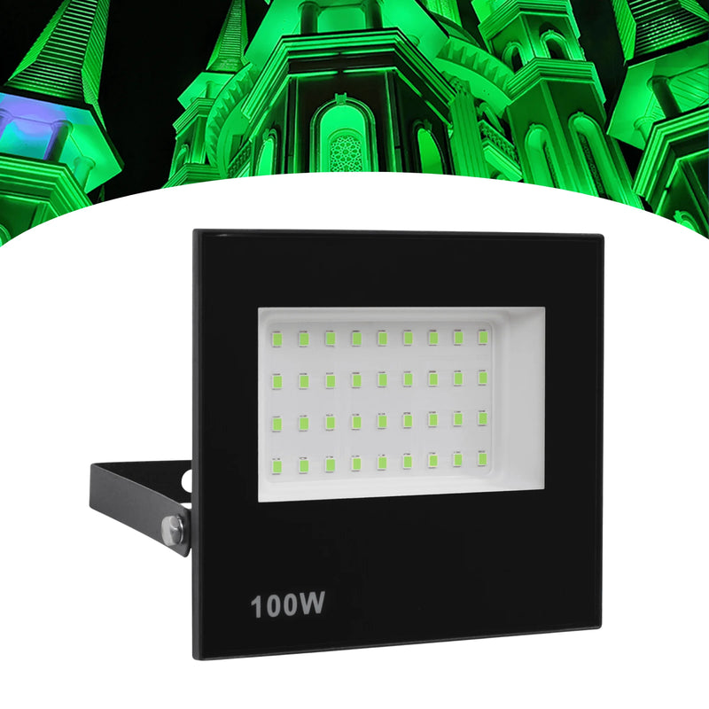 Refletor de led 100W Spotlight Bivolt à prova d'água Luz forte