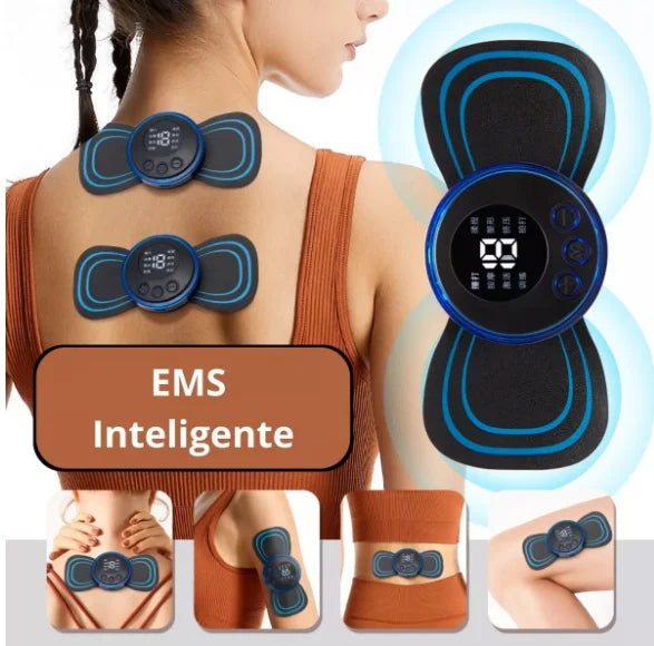 Mini massageador elétrico portátil EMS para alívio da dor muscular cervical - Neverdie Store