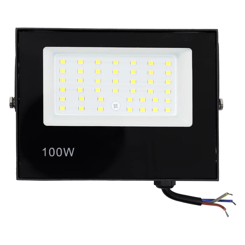 Refletor de led 100W Spotlight Bivolt à prova d'água Luz forte