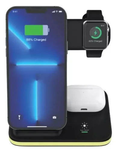4 In 1 Wireless Station Induction Charger Base