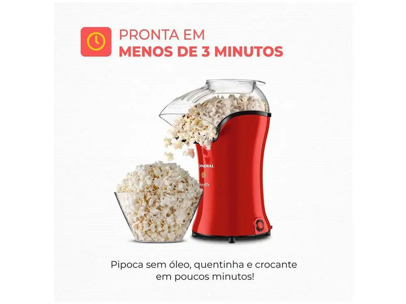 Pipoqueira Elétrica Mondial Popflux PP-03 - 220V