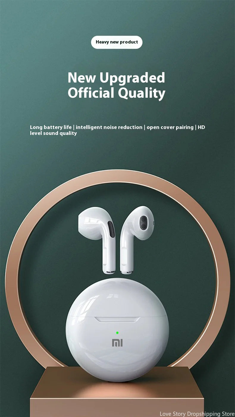 Xiaomi Redmi Pro6 Earphones TWS Wireless Bluetooth Touch Control Earbuds Hifi Sound Sport Earbuds Music Headset With Microphone