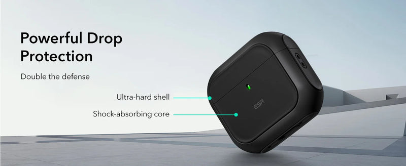 Capa ESR para AirPods 4ª geração AirPods 4 2024 MagSafe com proteção contra quedas HaloLock para AirPods Pro 2ª/1ª geração 2023/2022