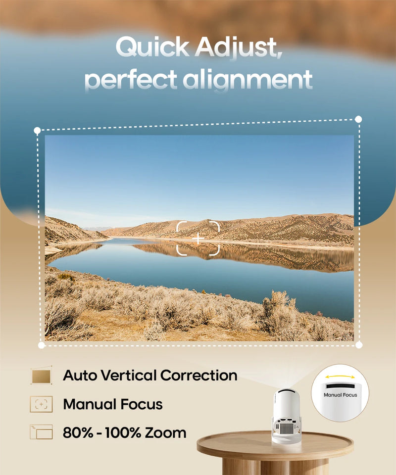 MAGCUBIC Projector HY300 PRO 4K Android 11 Dual Wifi6 290ANSI Allwinner H713 BT5.0 1080P 1280*720P Home Cinema Outdoor Projetor