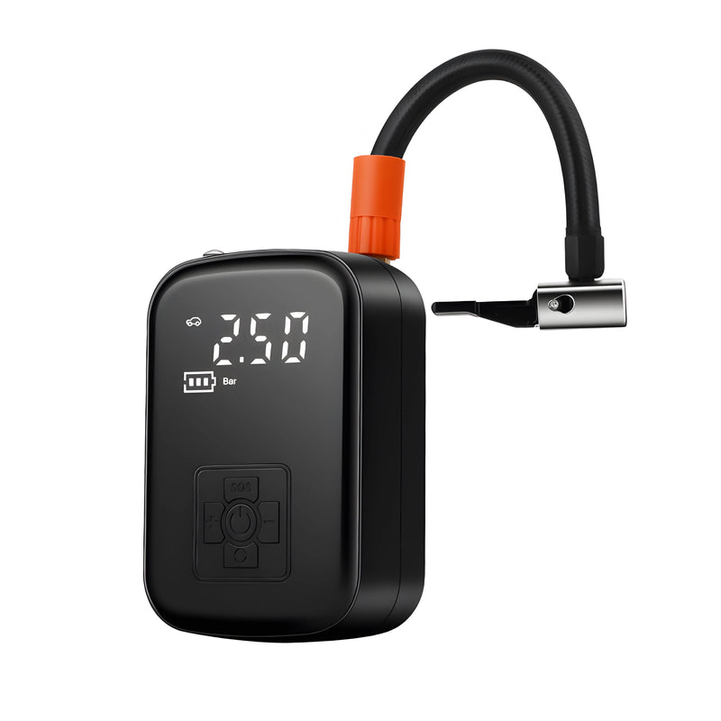 Portable Air Compressor, Portable Mini Air Compressor, Car Tire Filling Pump, Portable Air Pump, LED Lighting