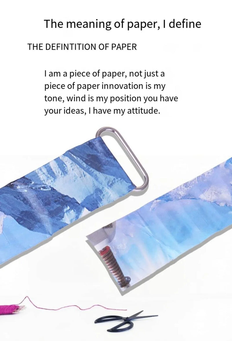 Smart Watch 2024 Trend PaperWatch PaprseWatch Paper Waterproof Youth Peple  Electronic Creative Variety of Styles
