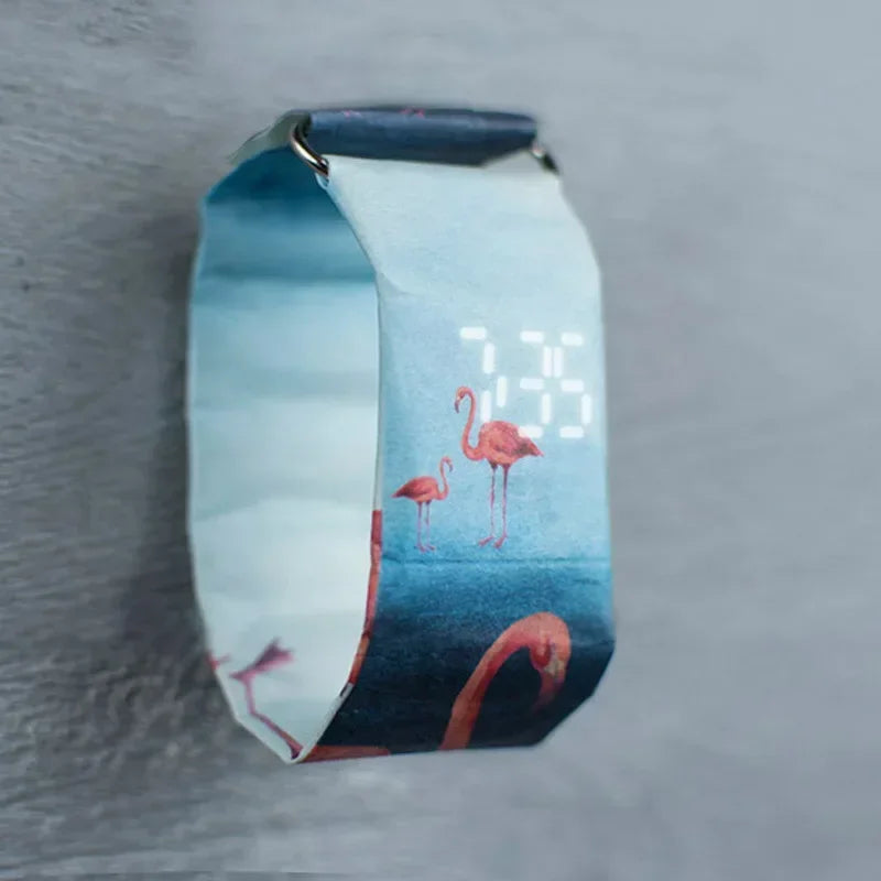 Smart Watch 2024 Trend PaperWatch PaprseWatch Paper Waterproof Youth Peple  Electronic Creative Variety of Styles