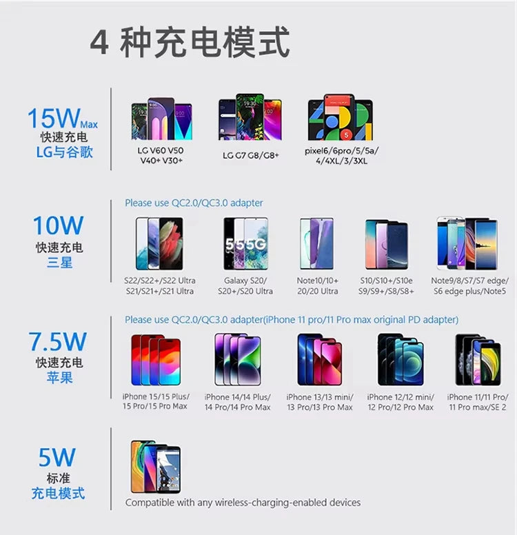 Portable Metal Qi2 3 in 1 Wireless Charging Holder Stand 15w Magnetic Foldable Wireless Charger Mobile Phone Stand for Apple